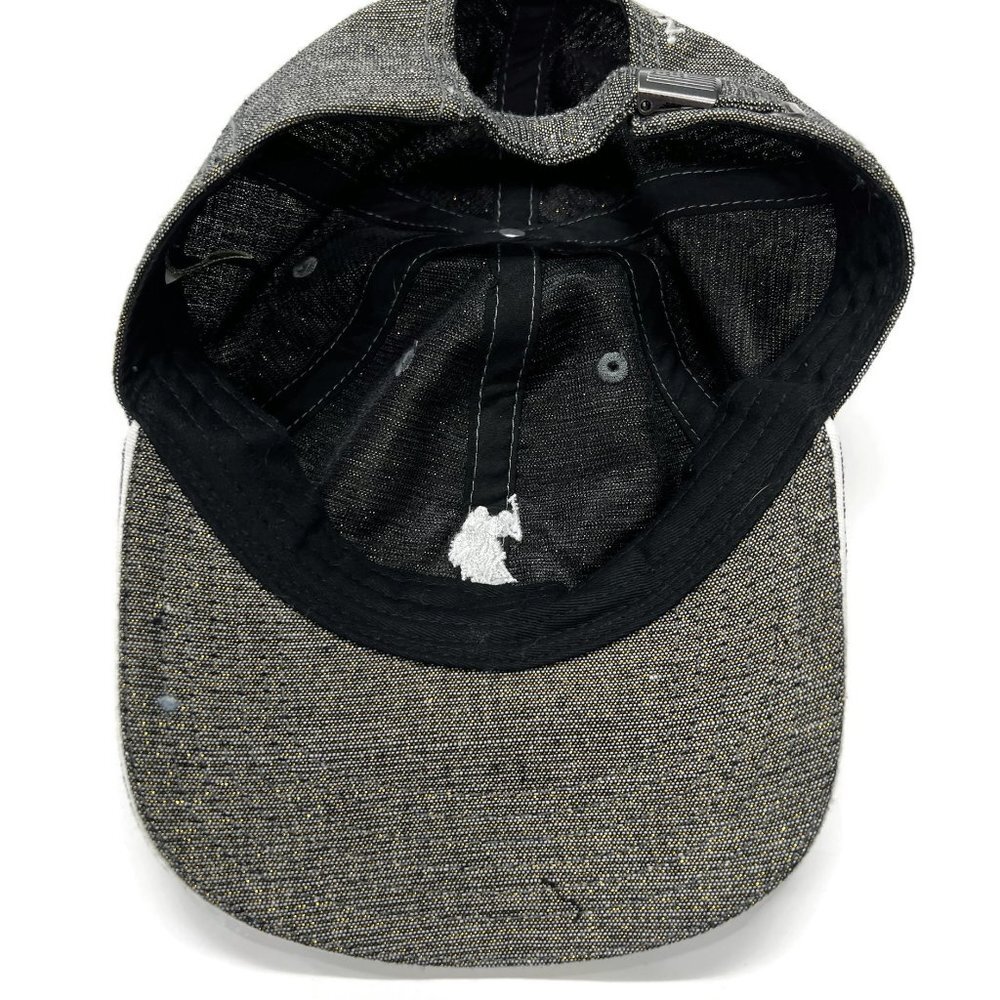 US Polo Assn Adjustable Baseball Cap Hat Gray Sparkly USPA - Picture 5 of 8